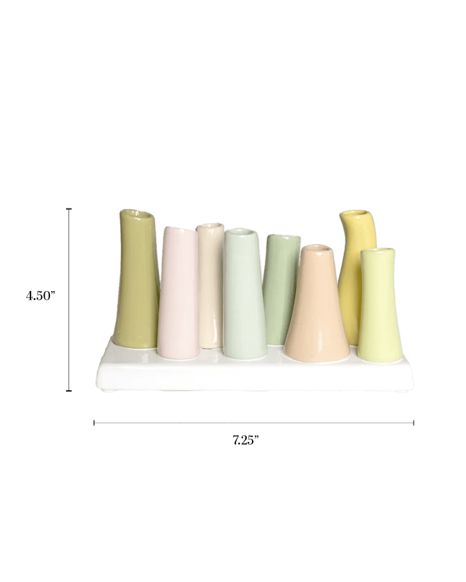 Pooley Modern Bud Vase For Flowers - Chive UK