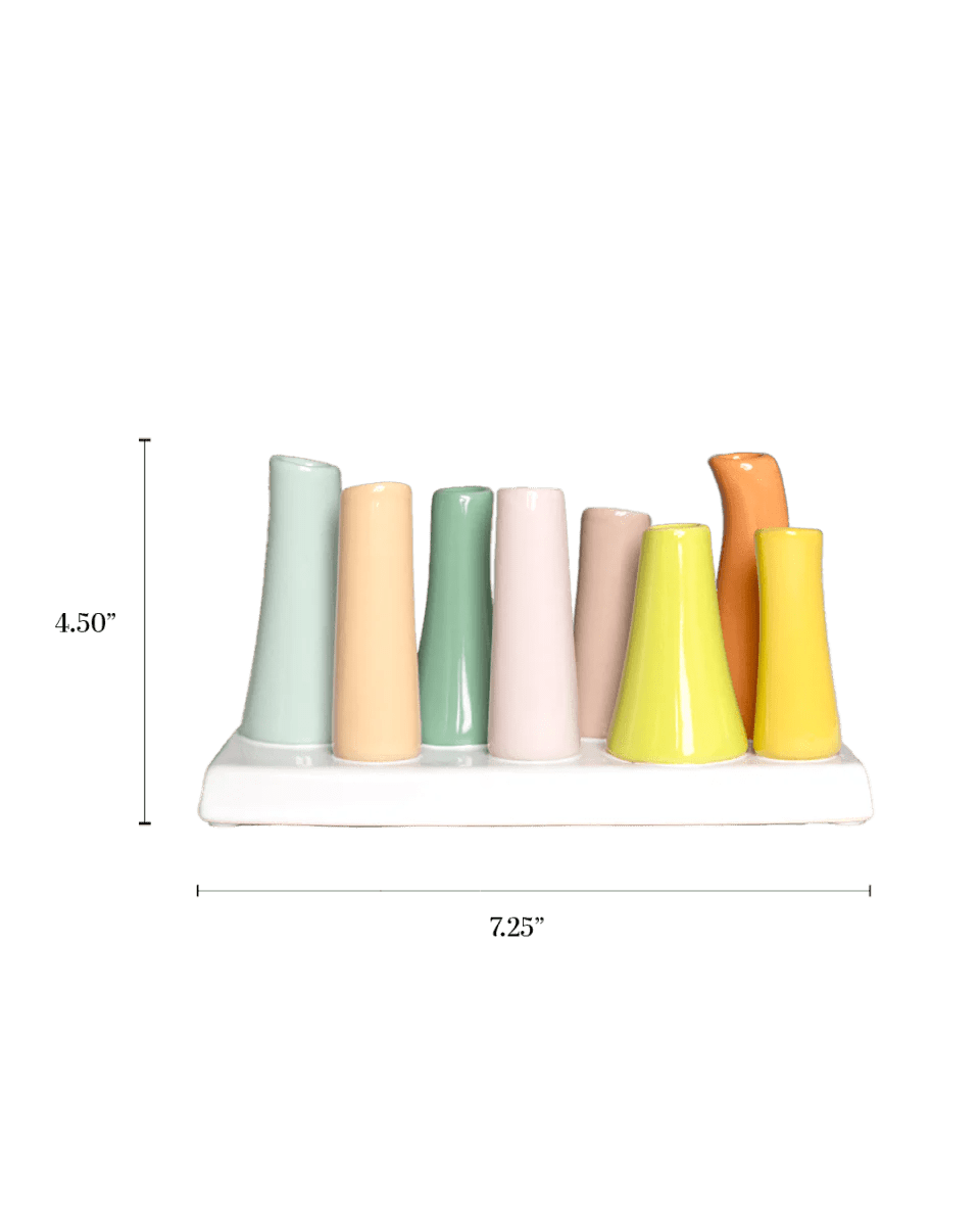 Pooley Modern Bud Vase For Flowers - Chive UK