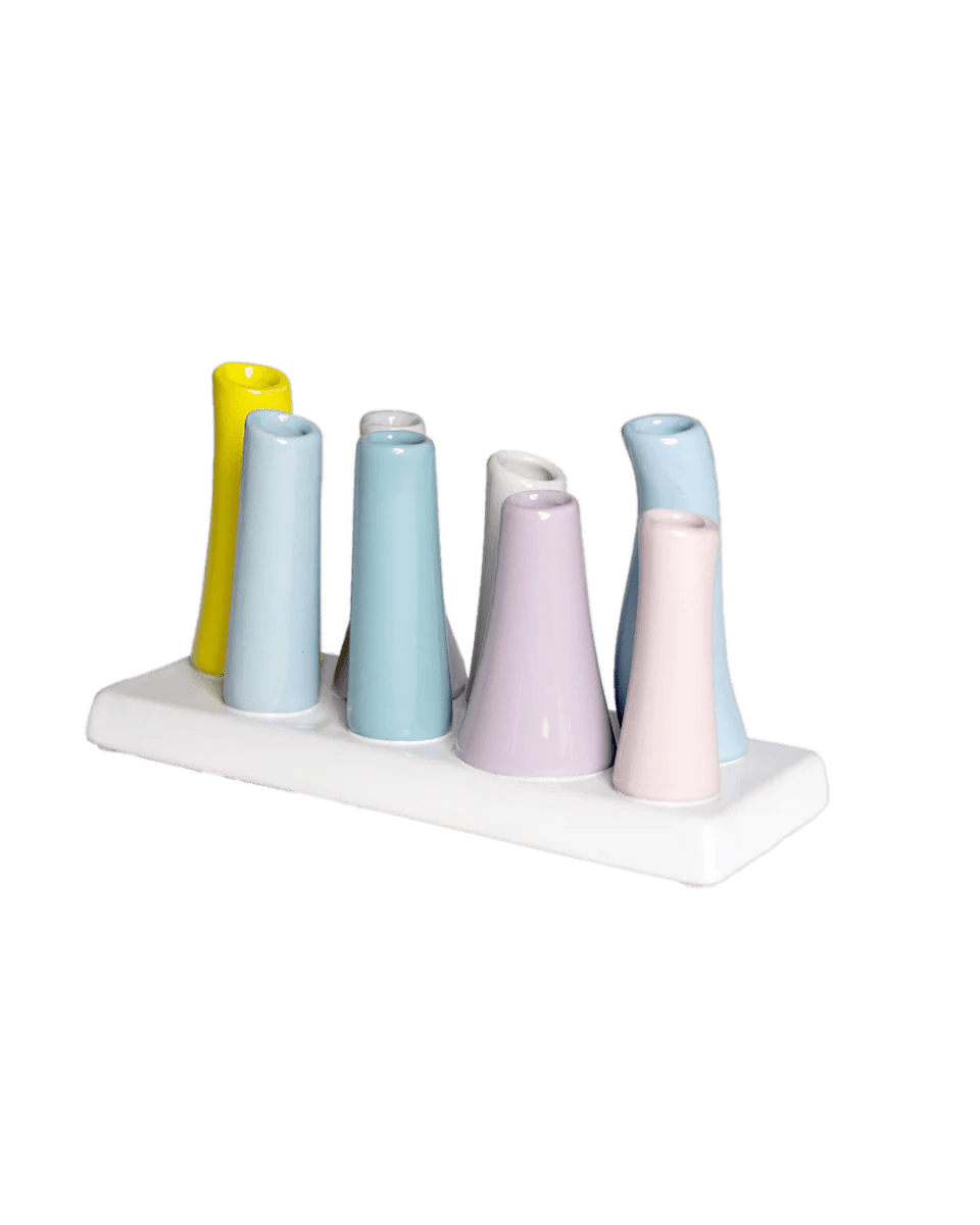 Pooley Modern Bud Vase For Flowers - Chive UK