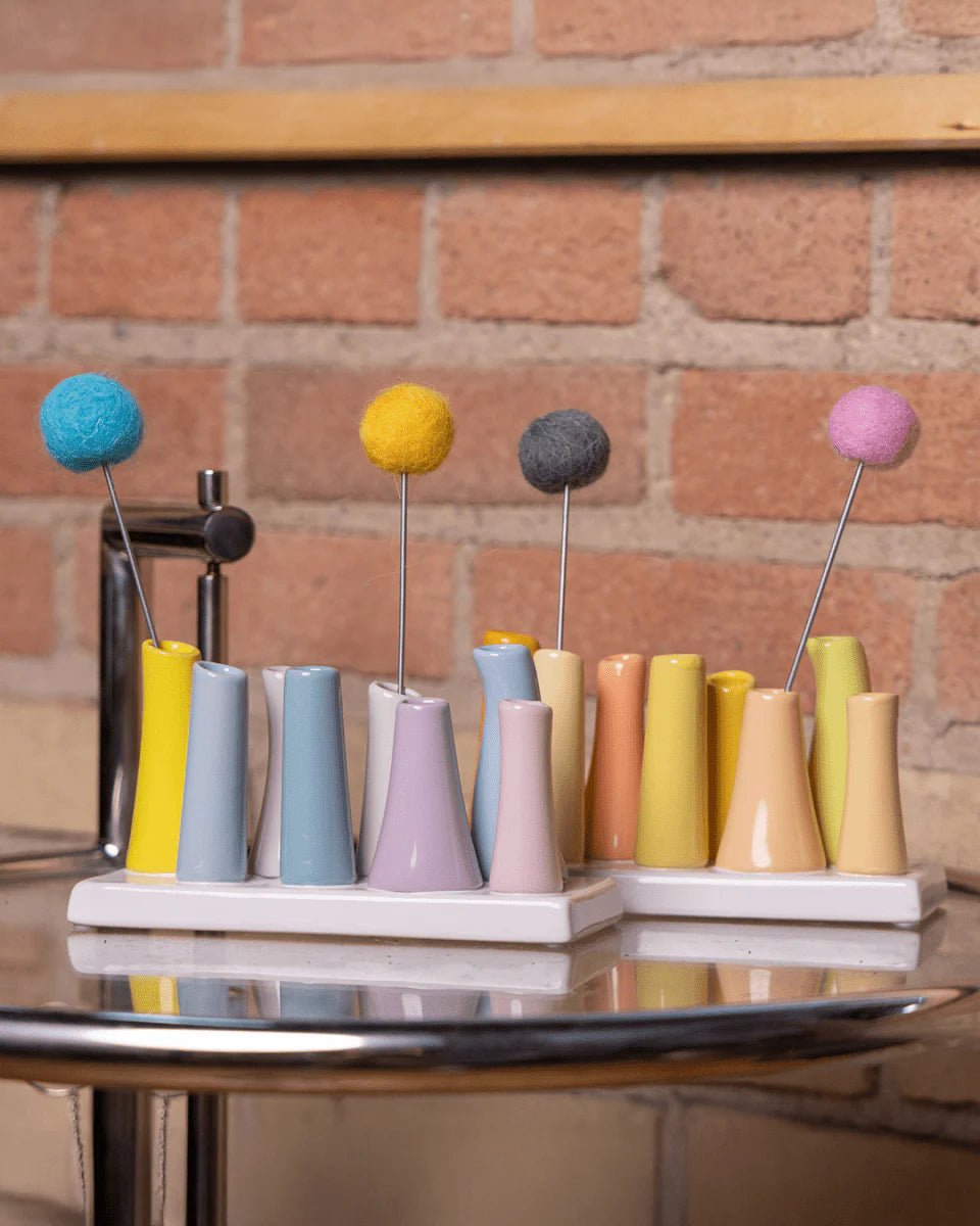 Pooley Modern Bud Vase For Flowers - Chive UK