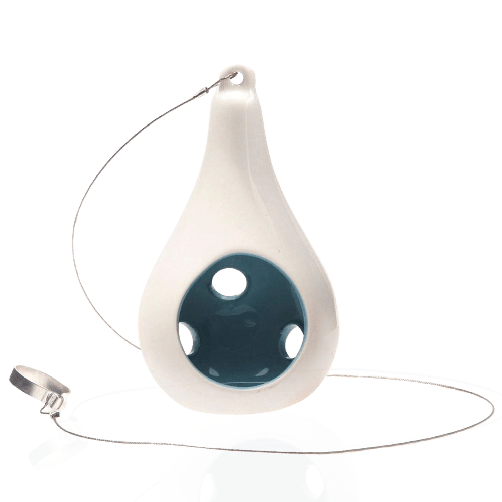 Pod Ceramic Hanging Air Plant Holder - Chive UK