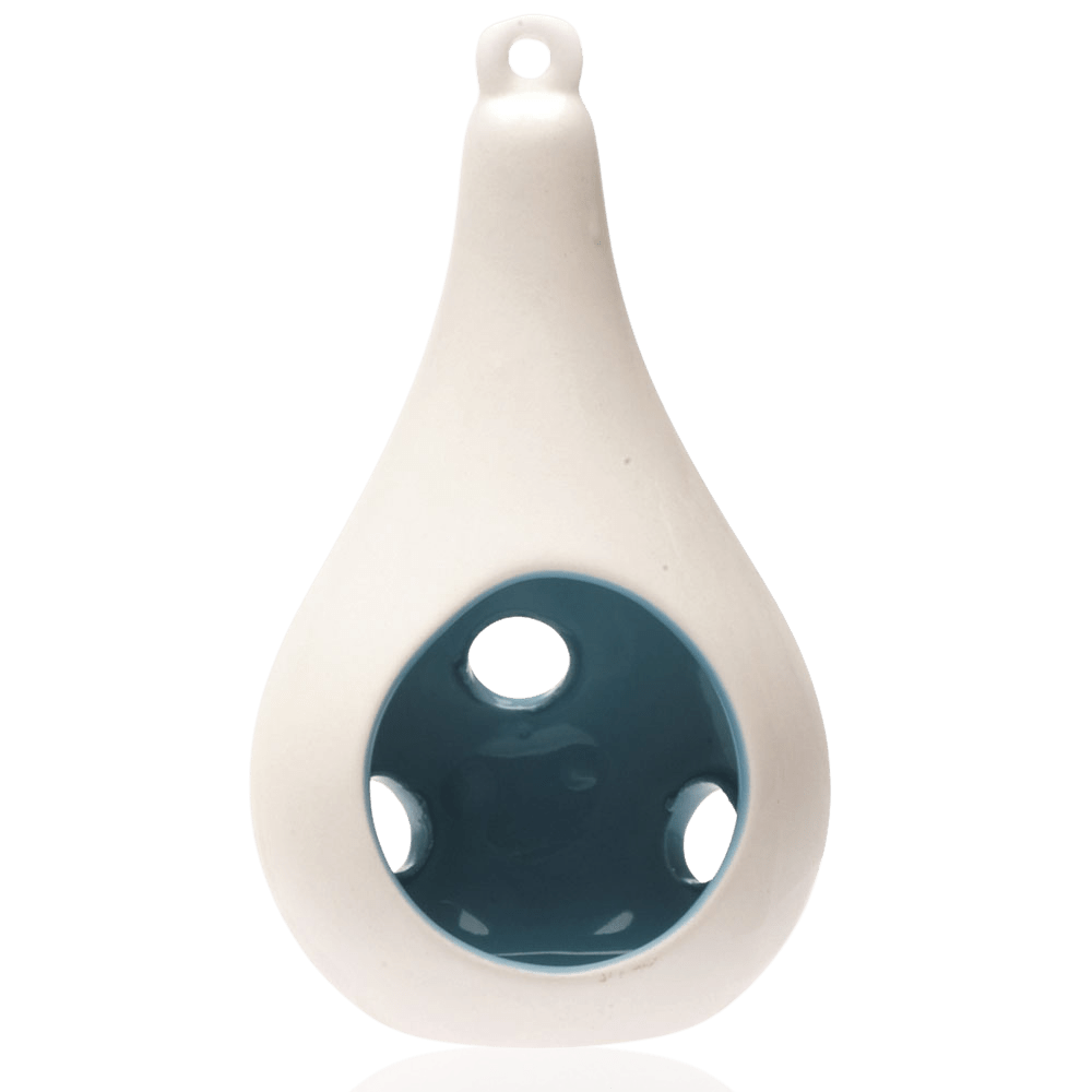 Pod Ceramic Hanging Air Plant Holder - Chive UK