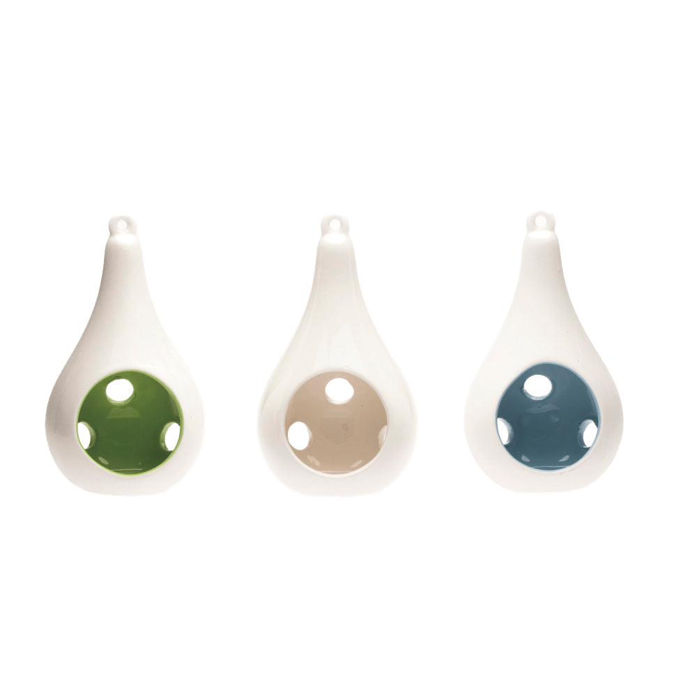 Pod Ceramic Hanging Air Plant Holder - Chive UK