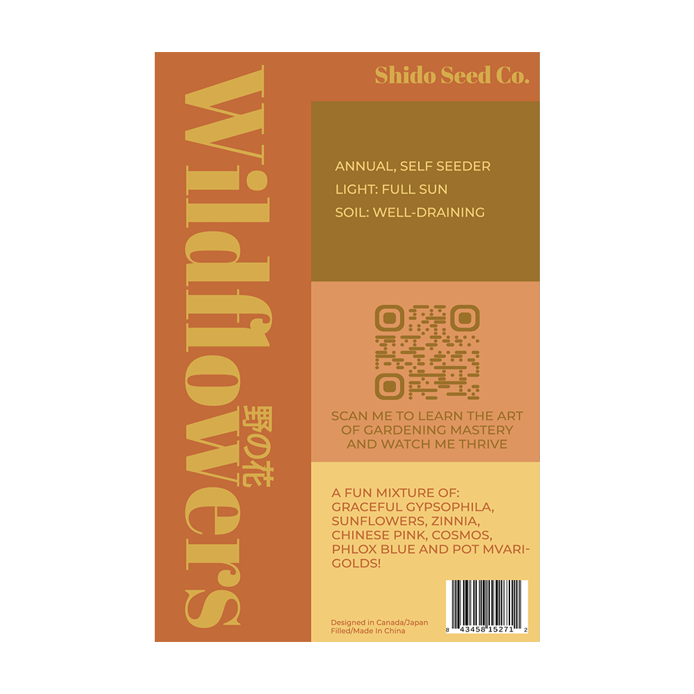 Wildflowers Flower Seeds Packet - Chive UK