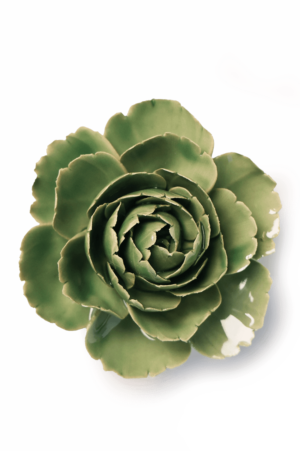 Jade Green - English Rose - handmade by Chive Studio Toronto