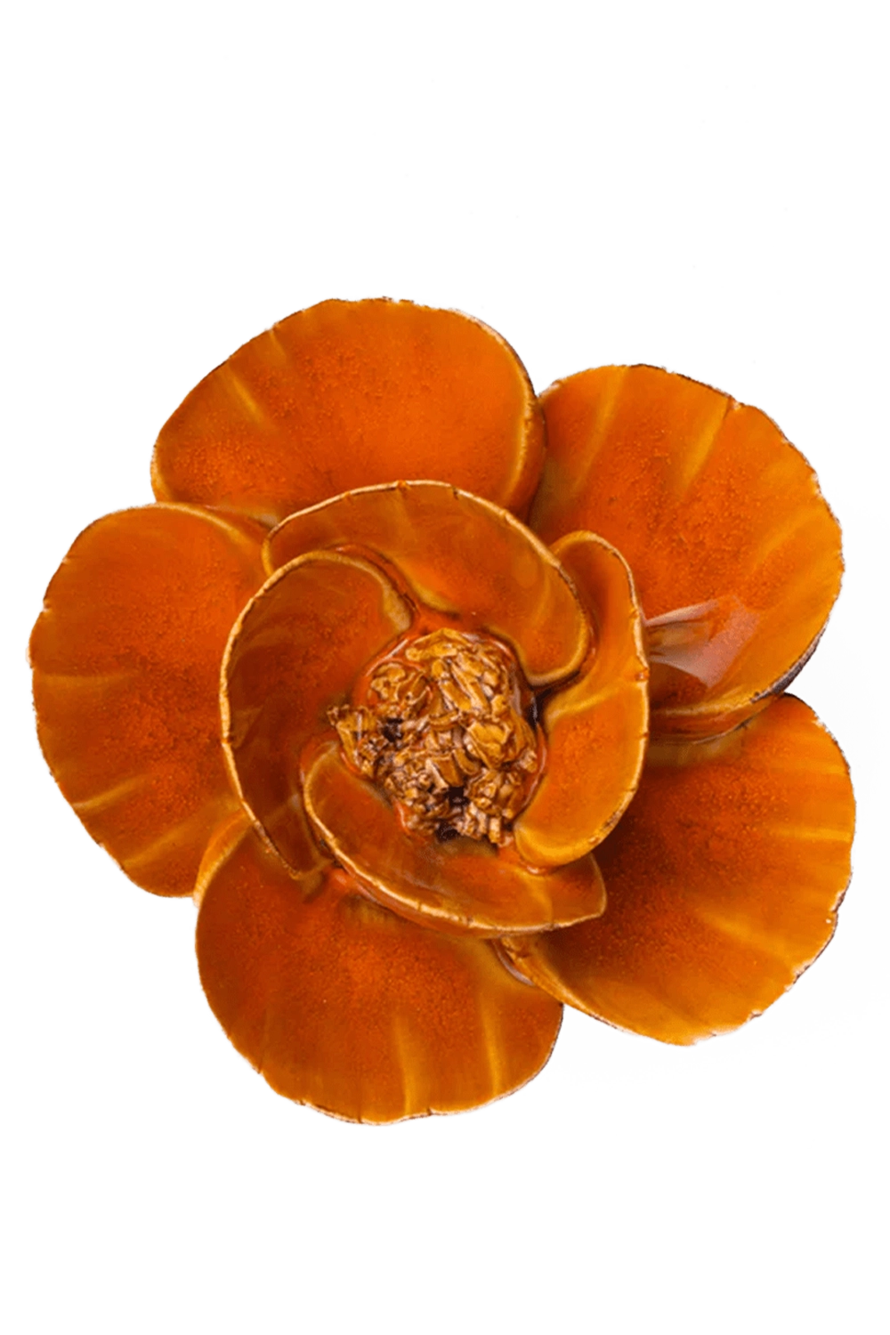 Burnt Orange - Poppy - handmade by Chive Studio Toronto