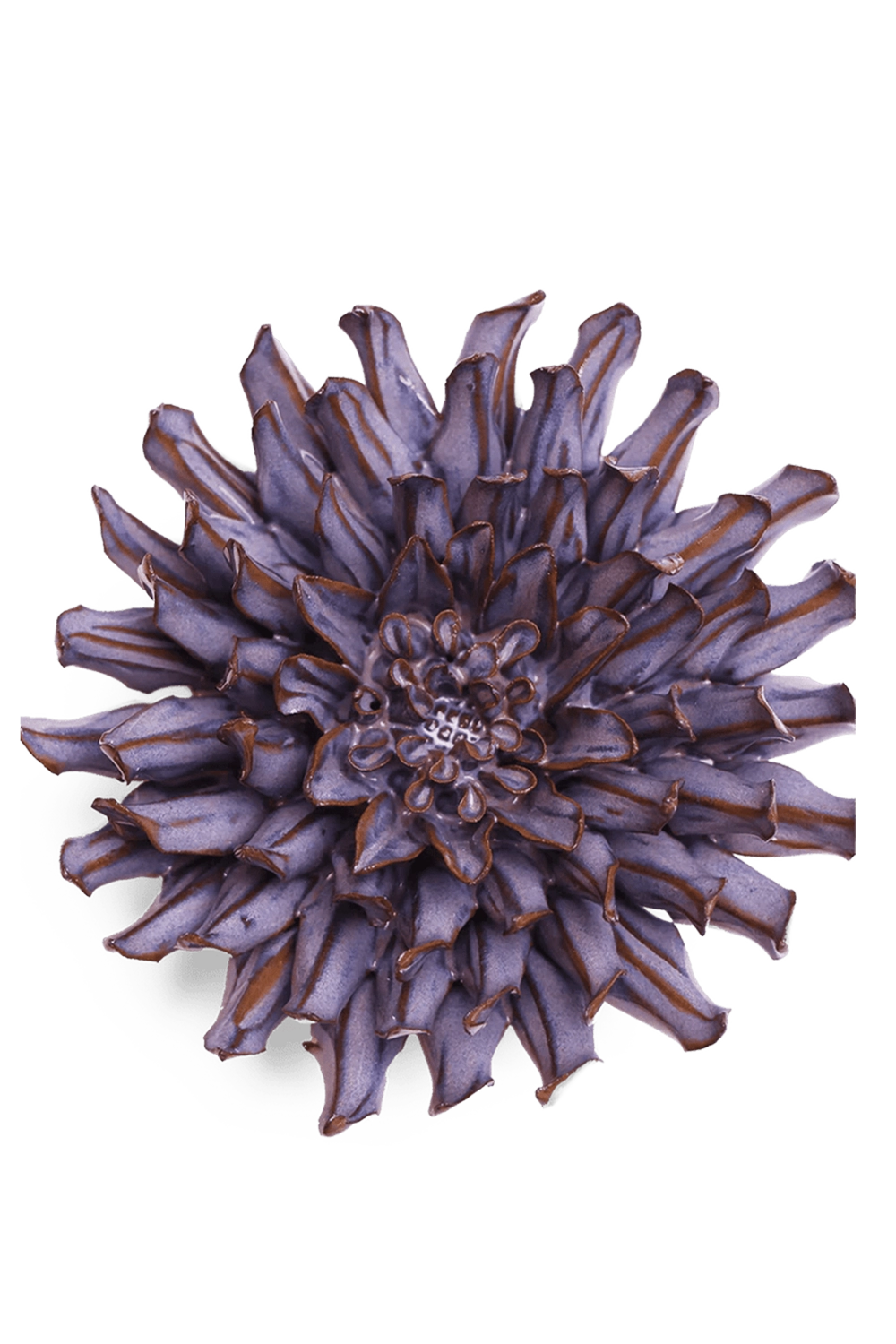 Violet Blue Fleur De Lis - Mum - handmade by Chive Studio Toronto