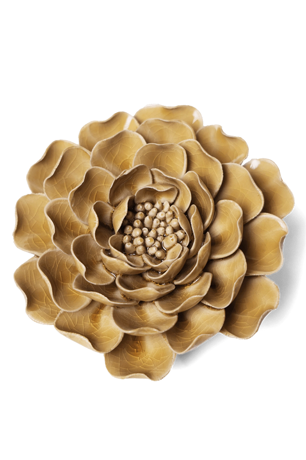 Caramel Charm - Peony - handmade by Chive Studio Toronto