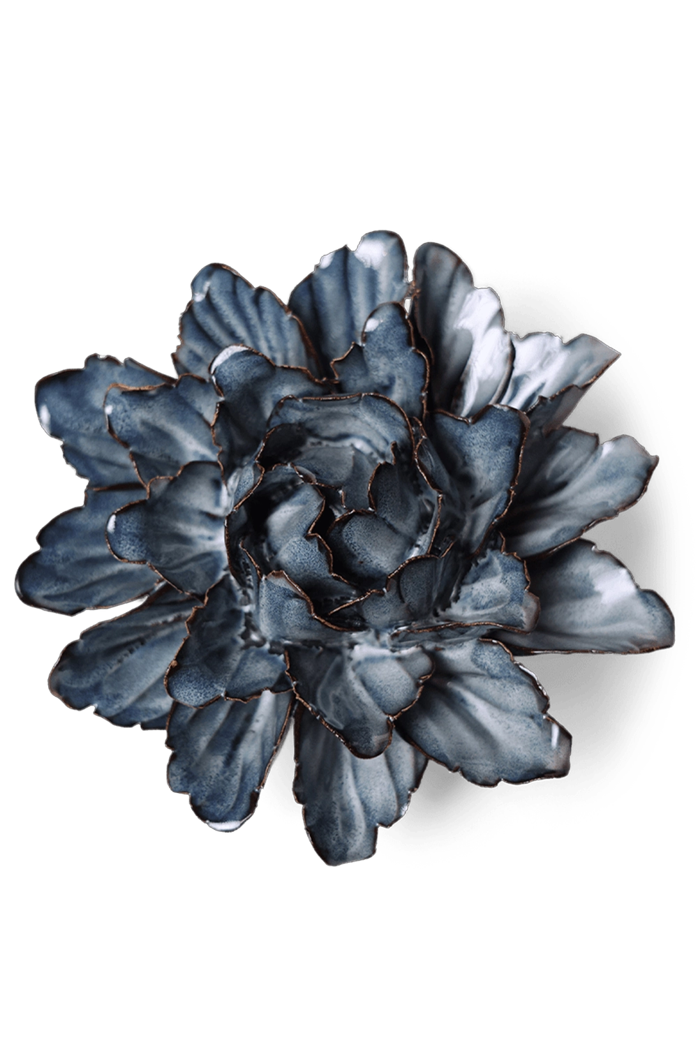 Navy Sorbet - Peony - handmade by Chive Studio Toronto