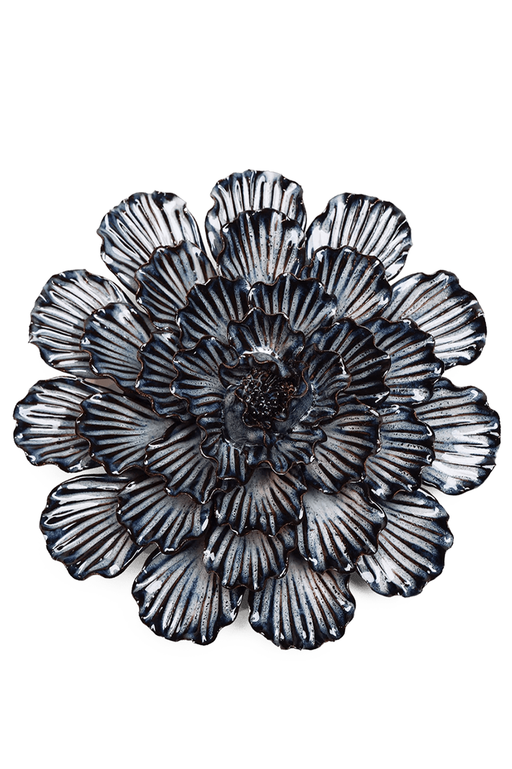 Navy Dinner Plate Dahlia - Chive UK