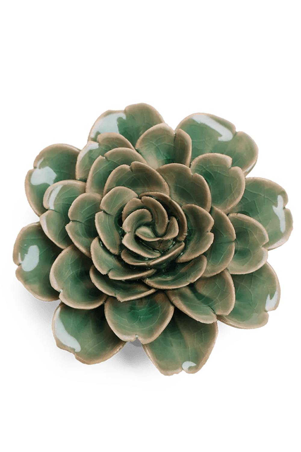 Jungle Green Tea - Rose - handmade by Chive Studio Toronto