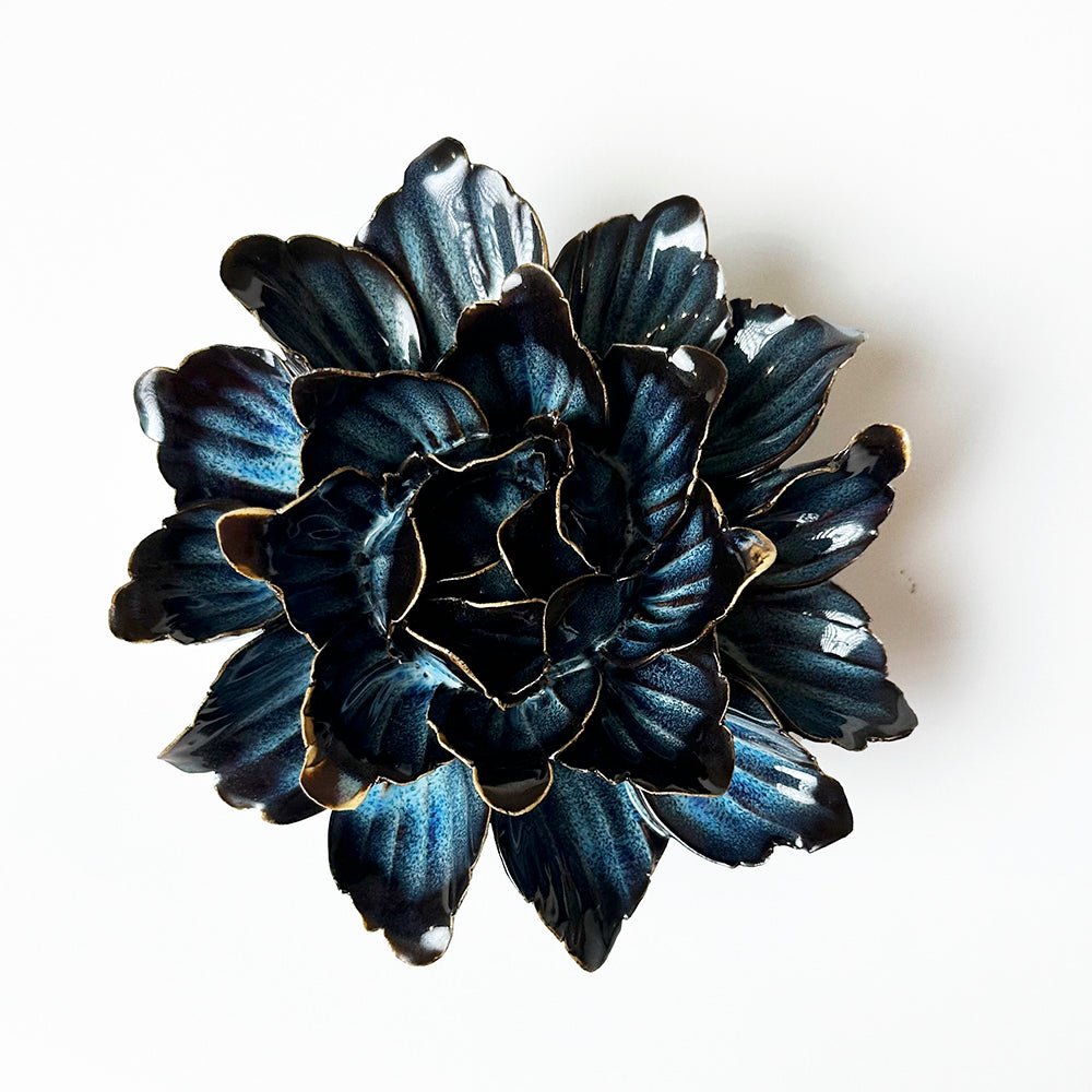 Ceramic Flowers With Keyhole For Hanging On Walls Collection 8 - 1 - Chive UK