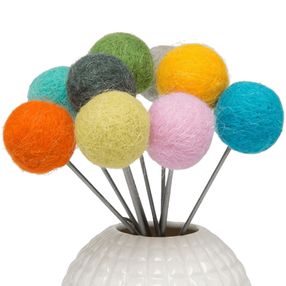 Blomma Modern Felt Flowers Kits - Chive UK
