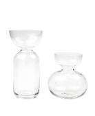 Bulb Forcer Glass Flower Vase - Chive UK