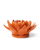 Ceramic Flower Dahlia Orange 11 - Chive UK