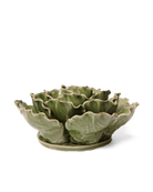 Ceramic Flower Lettuce Green XL 5 - Chive UK