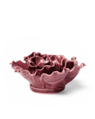 Ceramic Flower Lettuce Purple Medium - Chive UK