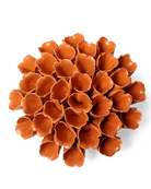 Ceramic Flower Polyp Orange Large - Chive UK