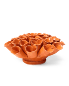 Ceramic Flower Polyp Orange Large - Chive UK