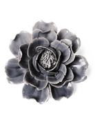 Ceramic Flower Rose Grey 6 - Chive UK