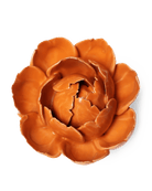 Ceramic Flower Peony Orange 7 - Chive UK