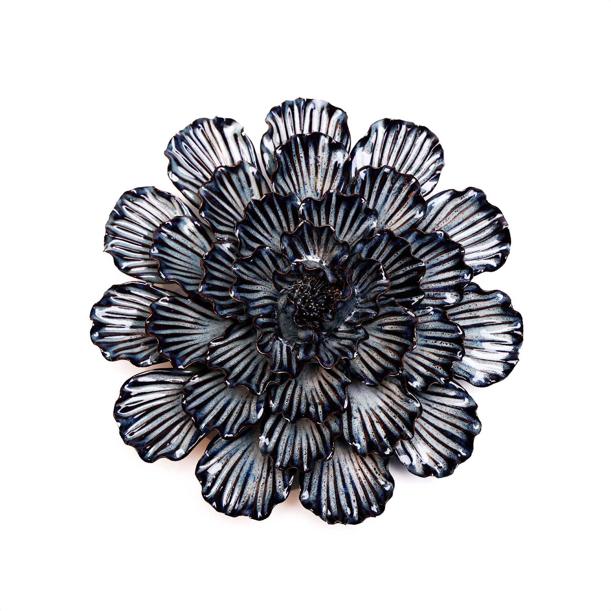 Ceramic Flowers With Keyhole For Hanging On Walls Collection 8 - 1 - Chive UK