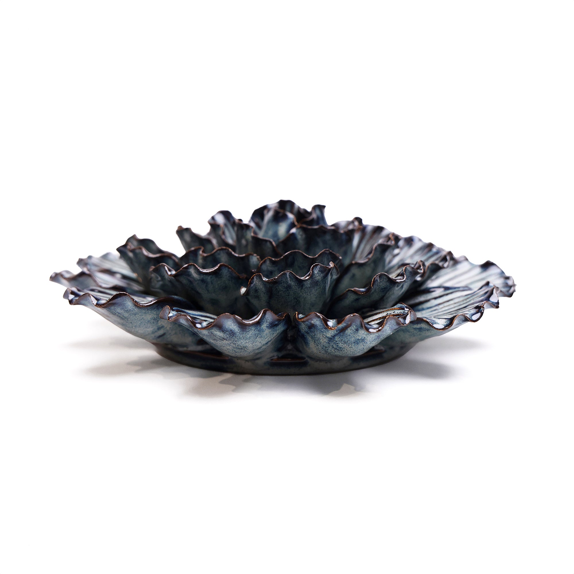 Ceramic Flowers With Keyhole For Hanging On Walls Collection 8 - 1 - Chive UK