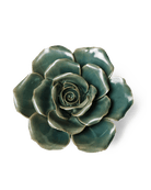 Ceramic Flower Rose Teal 9 - Chive UK