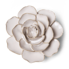 Coastal Ceramic Flower Ivory Ranunculus - Chive UK