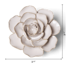 Coastal Ceramic Flower Ivory Ranunculus - Chive UK
