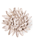 Coastal Ceramic Flower Ivory Chrysanthemum - Chive UK