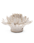 Coastal Ceramic Flower Ivory Spider Mum - Chive UK