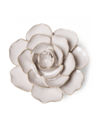 Coastal Ceramic Flower Ivory Ranunculus - Chive UK