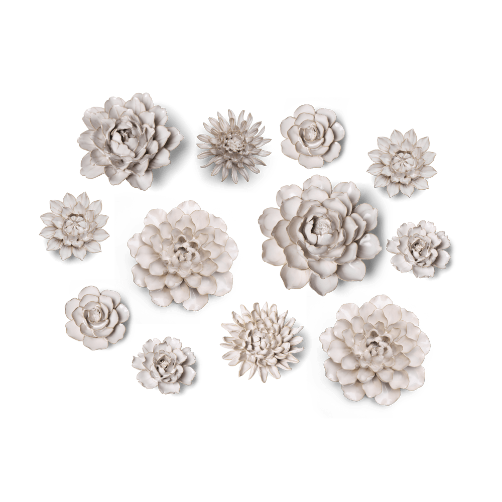 Ceramic Flower Coastal Curated Collection #2 - Chive UK