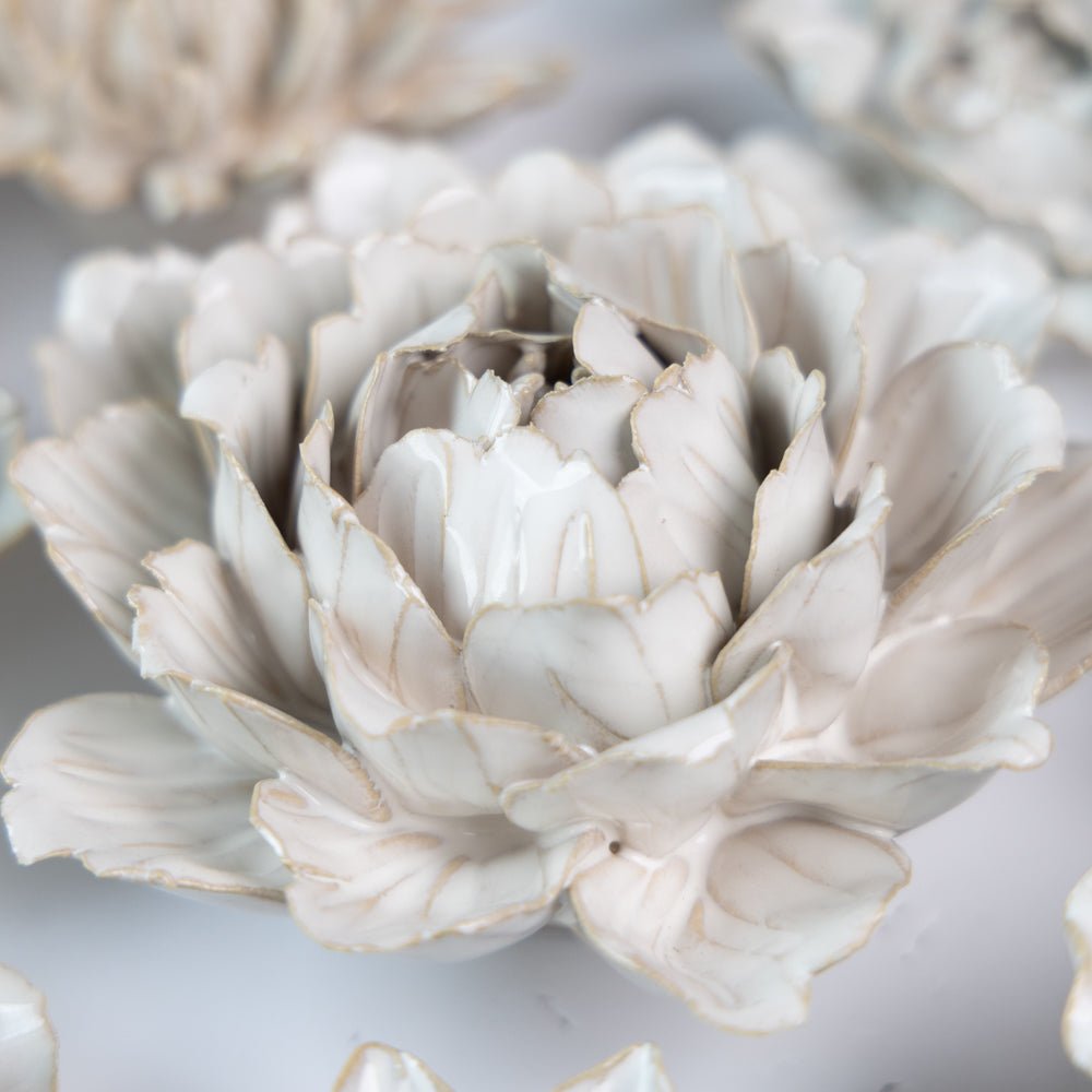 Ceramic Flower Coastal Curated Collection #3 - Chive UK