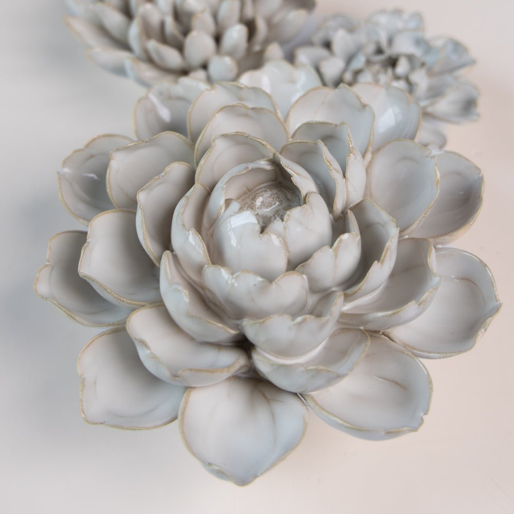 Ceramic Flower Coastal Curated Collection #4 - Chive UK