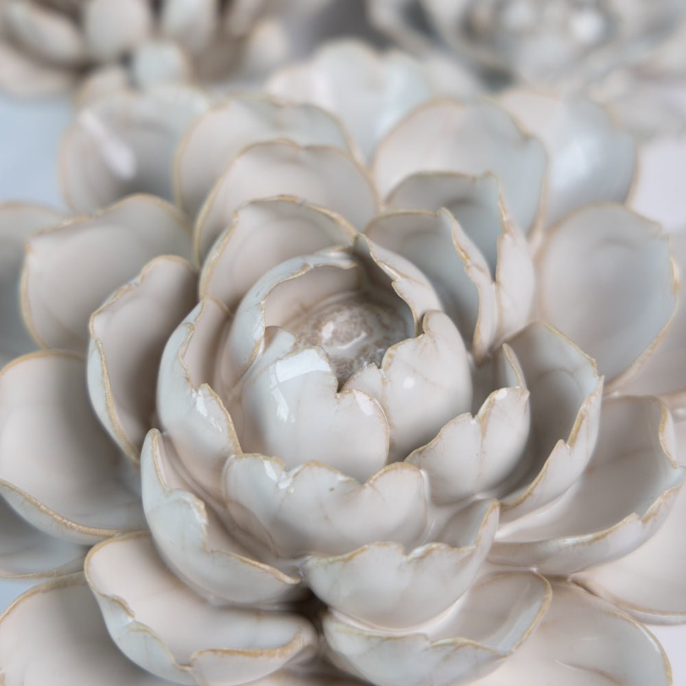 Ceramic Flower Coastal Curated Collection #4 - Chive UK