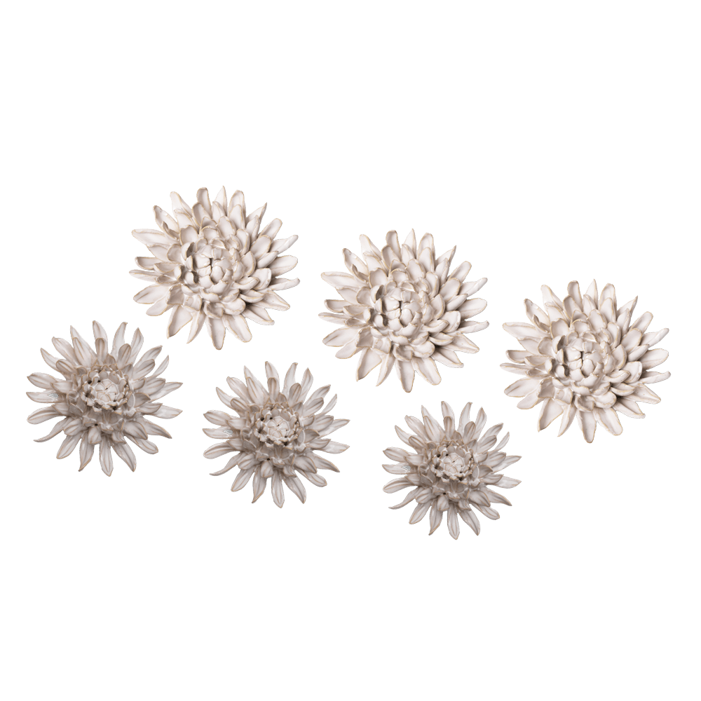 Ceramic Flower Coastal Curated Collection #5 - Chive UK