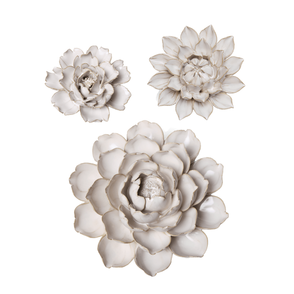 Ceramic Flower Coastal Curated Collection #6 - Chive UK