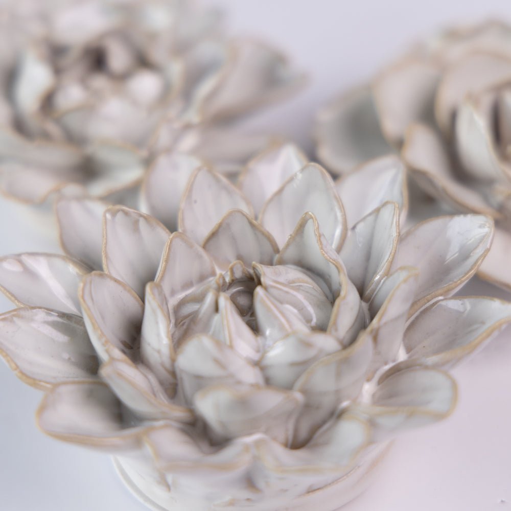 Ceramic Flower Coastal Curated Collection #9 - Chive UK