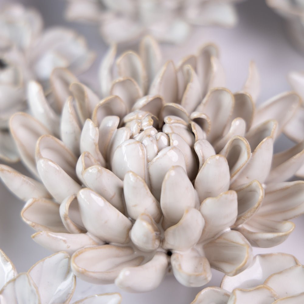 Ceramic Flower Coastal Curated Collection #10 - Chive UK