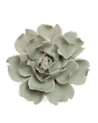 English Garden Ceramic Flower Green Rose - Chive UK
