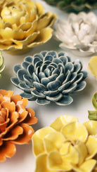 Pewter Blue Zinderella Zinnia - Chive UK