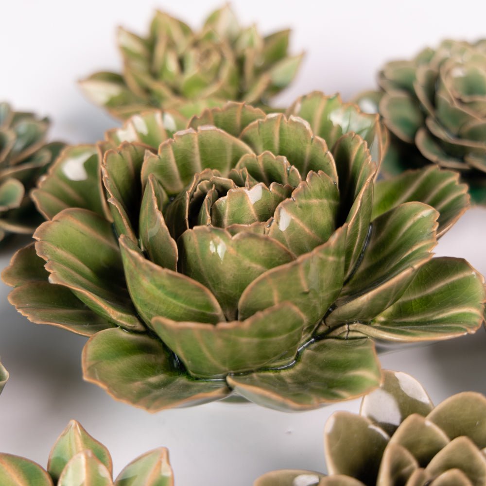 Ceramic Flower English Garden Curated Collection #2 - Chive UK