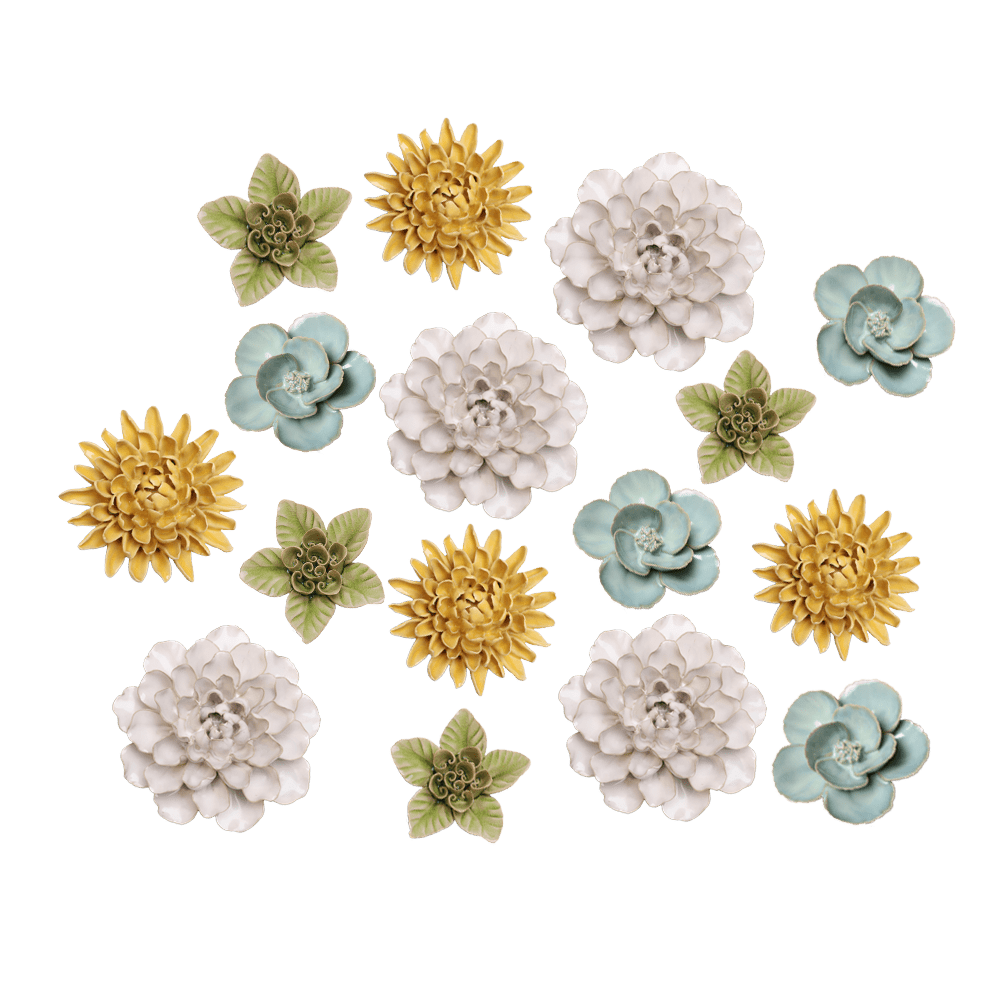 Ceramic Flower English Garden Curated Collection #3 - Chive UK