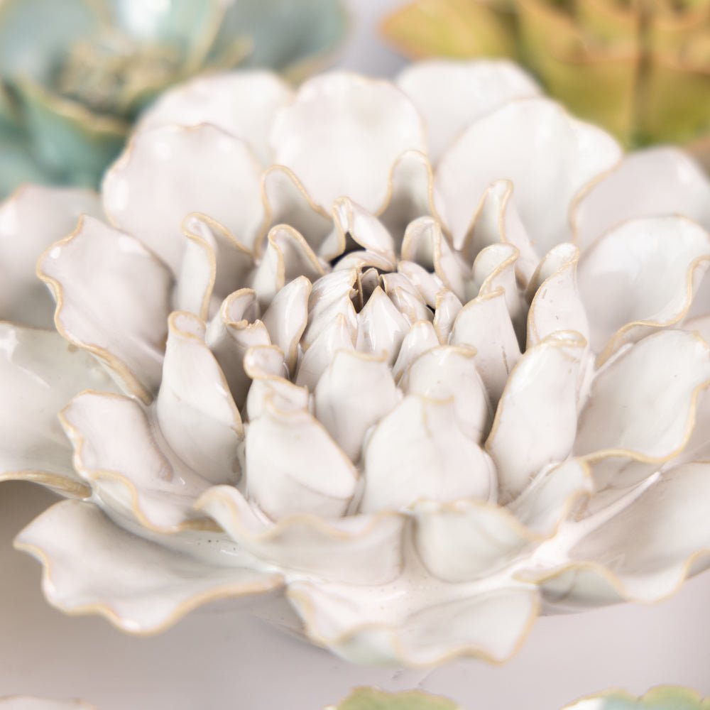 Ceramic Flower English Garden Curated Collection #3 - Chive UK