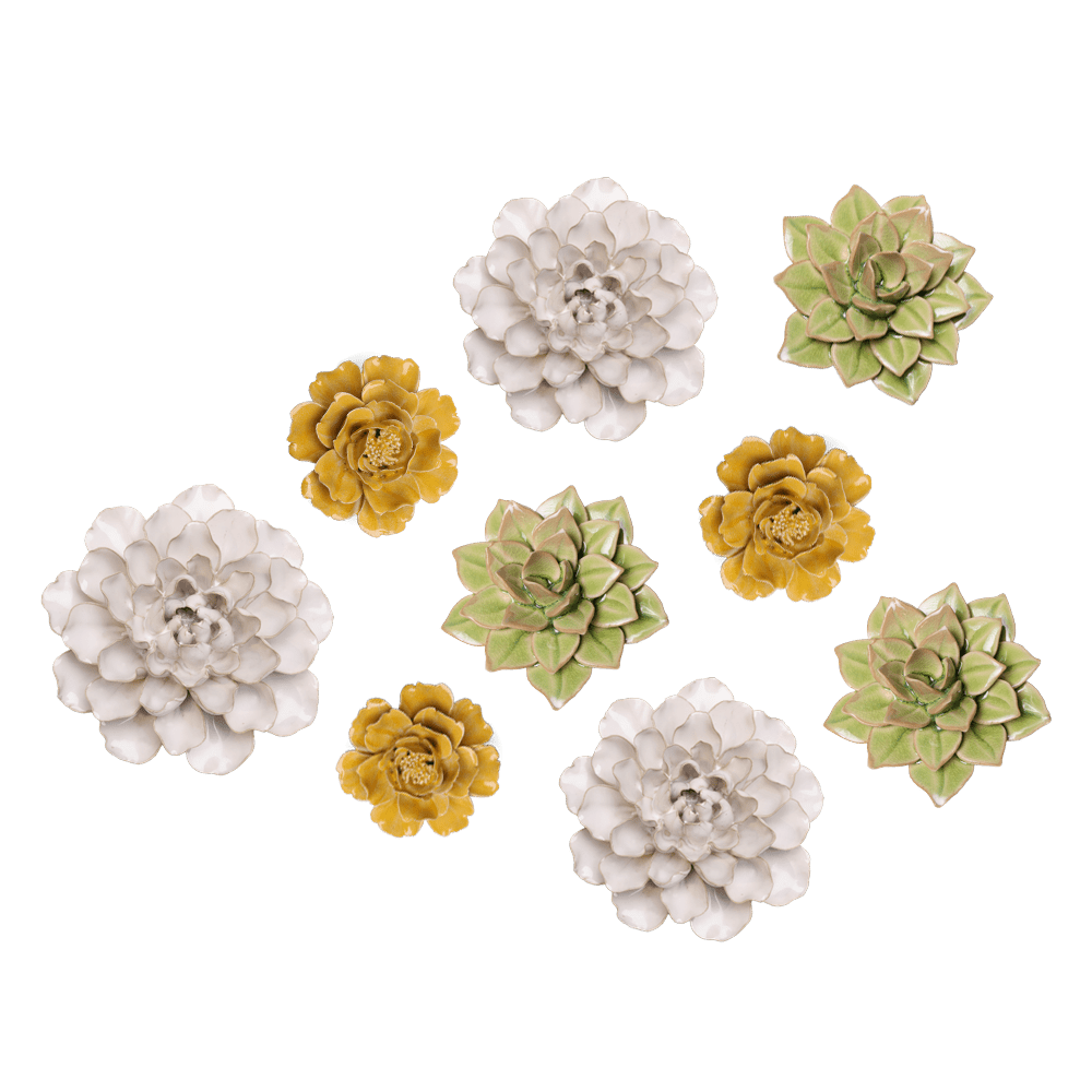 Ceramic Flower English Garden Curated Collection #5 - Chive UK