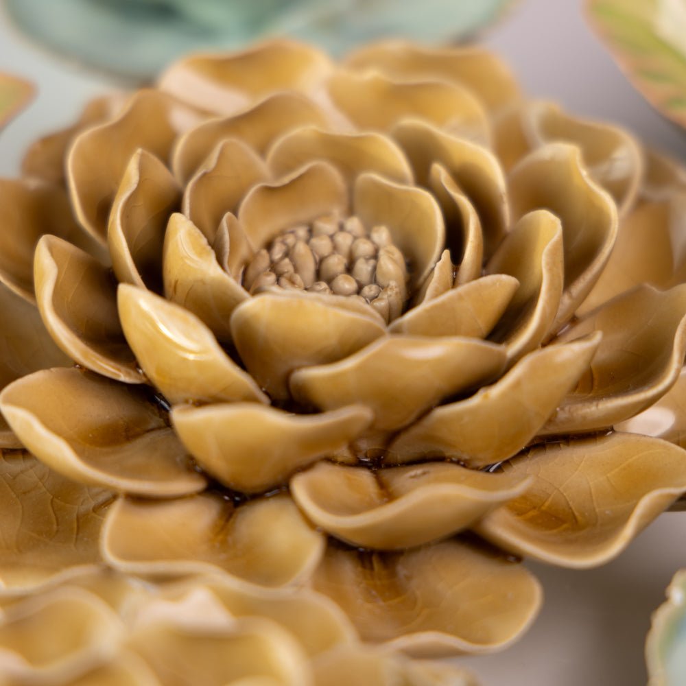 Ceramic Flower English Garden Curated Collection #6 - Chive UK