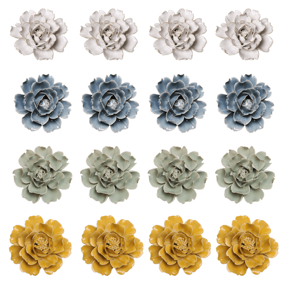 Ceramic Flower English Garden Curated Collection #7 - Chive UK