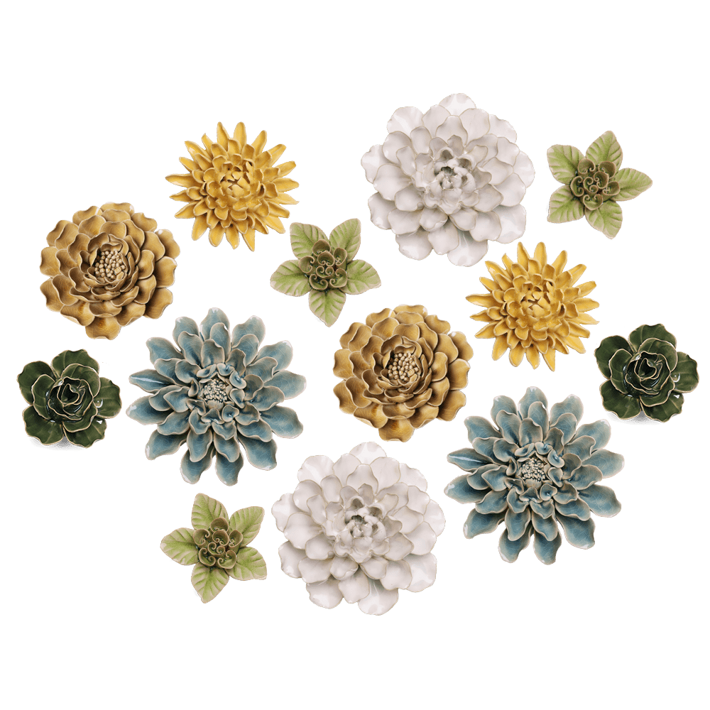 Ceramic Flower English Garden Curated Collection #9 - Chive UK